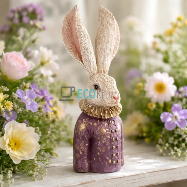 Декоративна статуетка Кролик-бюст 14.5х12х41см (419-315) Декоративна статуетка Кролик-бюст 14.5х12х41см (419-315)