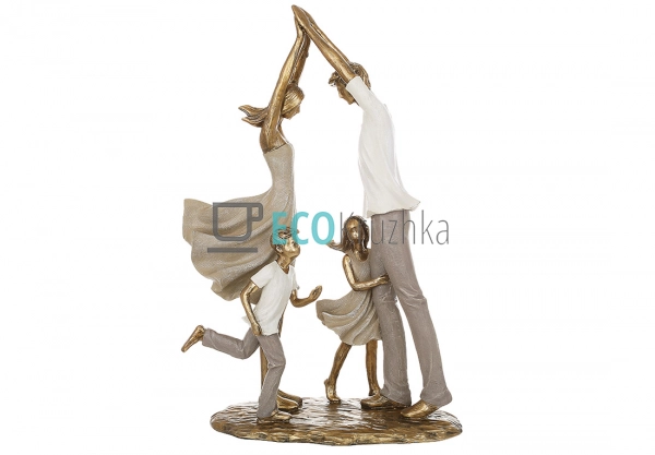 Декоративна статуетка Щаслива сім Декоративна статуетка Щаслива сім