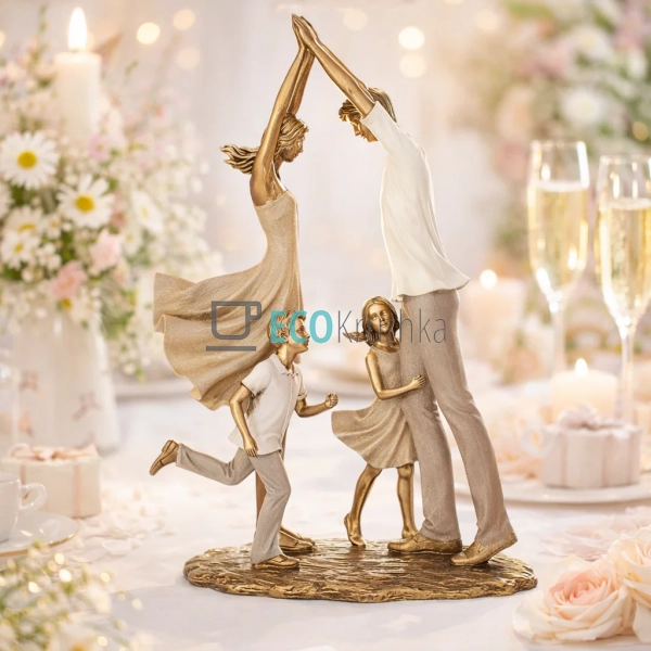 Декоративна статуетка Щаслива сім