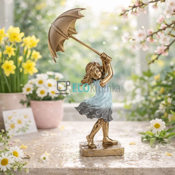 Декоративна статуетка Дівчинка з парасолькою 14 см (707- ... Декоративна статуетка Дівчинка з парасолькою 14 см (707- ...