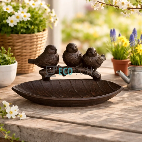 Годівниця для птахів чавунна 27х11х10.5 см (992-798) Годівниця для птахів чавунна 27х11х10.5 см (992-798)