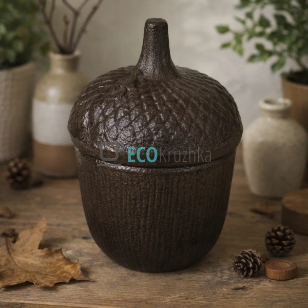 Скринька чавунна Жолудь 9х14 см (992-800) Скринька чавунна Жолудь 9х14 см (992-800)