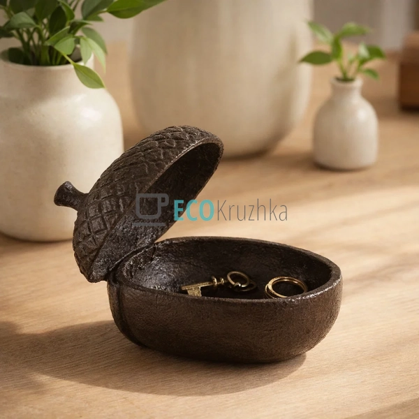 Скринька чавунна Жолудь 13х7х7.5 см (992-799)