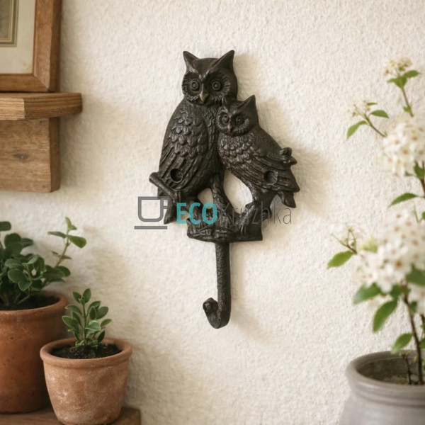 Гачок Сови чавунний 12.2х4.3х20.5 см (992-759)