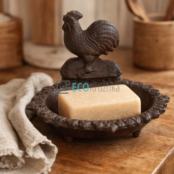 Мильниця  Півень чавунна 16х12.5х11.5 см (992-728)