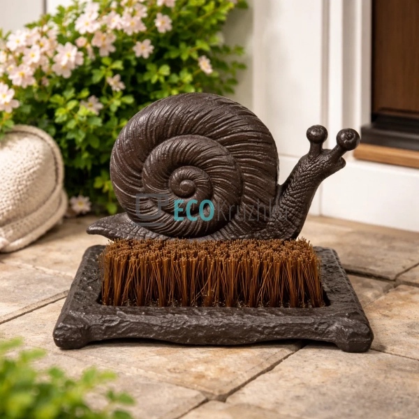 Скребок для взуття чавунний 21х15х15.5 см (992-727) Скребок для взуття чавунний 21х15х15.5 см (992-727)