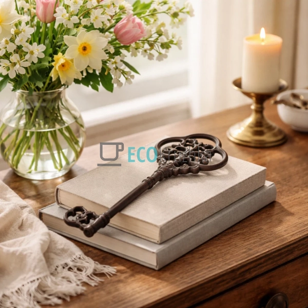 Декор Ключ чавунний 25х1.5х9.5 см (992-723) Декор Ключ чавунний 25х1.5х9.5 см (992-723)