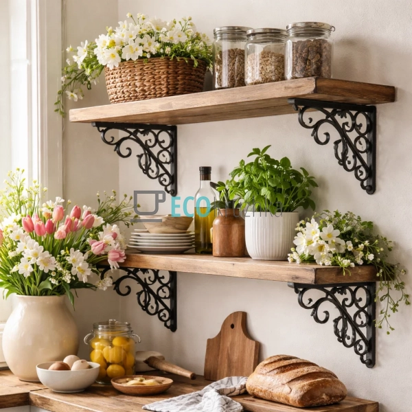 Кронштейн настінний чавунний 33х4х19.5 см (992-703)