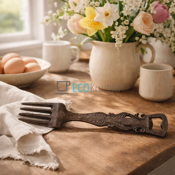 Відкривачка Вилка чавунна 24х4х0.5 см (992-793)