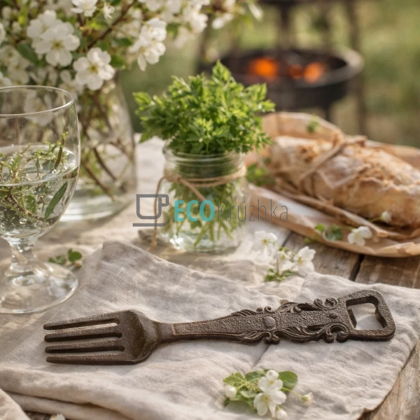 Відкривачка Вилка чавунна 24х4х0.5 см (992-793)