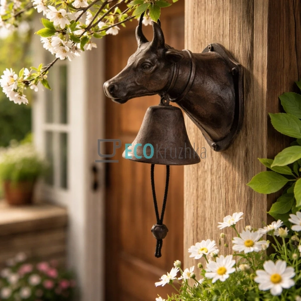 Дзвінчик Бик чавунний 16х10х17 см (992-783)