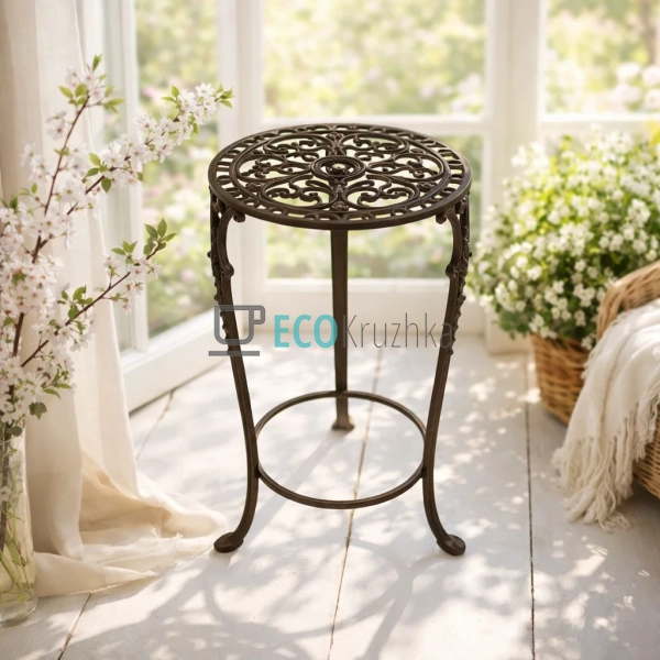 Підставка для квітів чавунна 31х52 см (992-738)