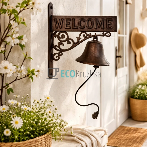 Дзвіночок чавунний 22.5х10х23.5 см (992-701)