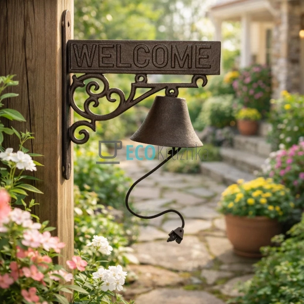 Дзвіночок чавунний 22.5х10х23.5 см (992-701)