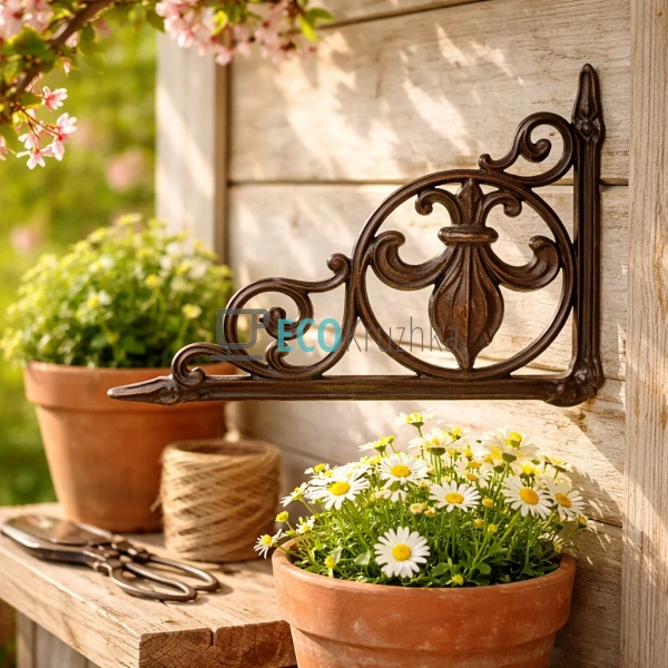 Кронштейн настінний чавунний 23.5х3х17.5 см (992-749)