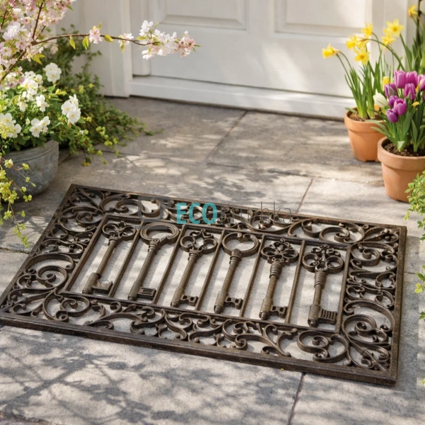 Килимок переддверний чавунний 59х39х1.5 см (992-733)