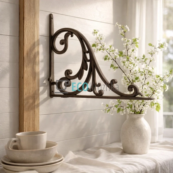 Кронштейн настінний чавунний 41х5х31 см (992-704)