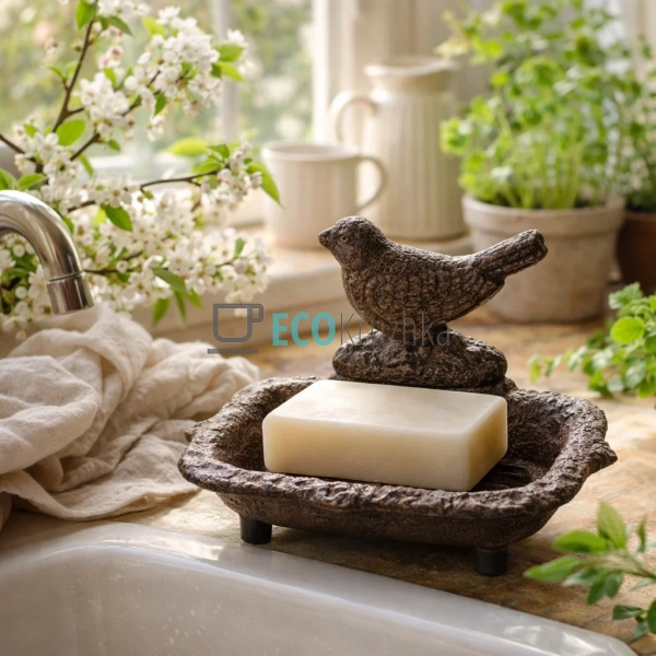 Мильниця Пташка чавунна 15х12х9.5 см (992-748)