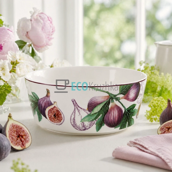 Салатник порцеляновий Fig Velvet 20 см (K329)