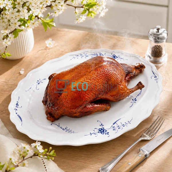 Блюдо порцелянове овальне 36х21х3.5 см (K273)