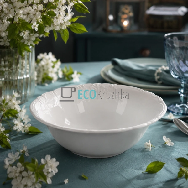 Салатник порцеляновий Chateau Blanc Collection 22.5×8 см ...