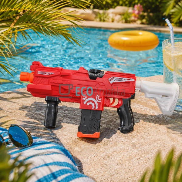 Водяний автомат Water Gun дитячий акумуляторний водний б ... Водяний автомат Water Gun дитячий акумуляторний водний б ...