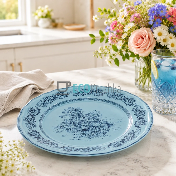 Тарілка порцелянова Heritage Toile Collection 22x2.5 см, ...