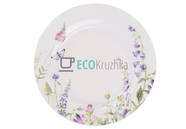 УЦІНКА Тарілка порцелянова десертна D19см Floral УЦІНКА Тарілка порцелянова десертна D19см Floral