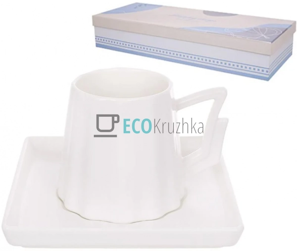 УЦІНКА Чайний сервіз з порцеляни Modern White 6 чашок 20 ... УЦІНКА Чайний сервіз з порцеляни Modern White 6 чашок 20 ...