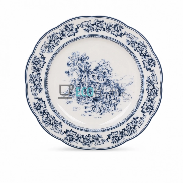 Тарілка порцелянова Heritage Toile Collection Blue 22×2, ... Тарілка порцелянова Heritage Toile Collection Blue 22×2, ...