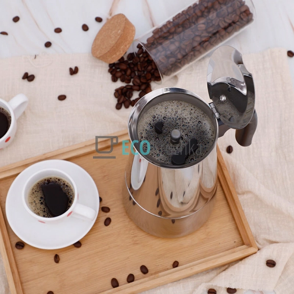 Гейзерна кавоварка 6 чашок Interos PD1-600