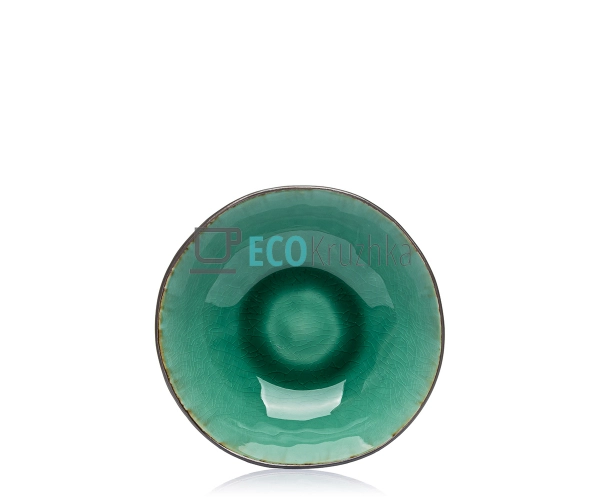 Салатник 17Х5 см Зелена лагуна JM1154 Салатник 17Х5 см Зелена лагуна JM1154