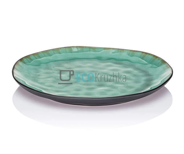 Тарілка 27,5 см Зелена лагуна JM1003 Тарілка 27,5 см Зелена лагуна JM1003