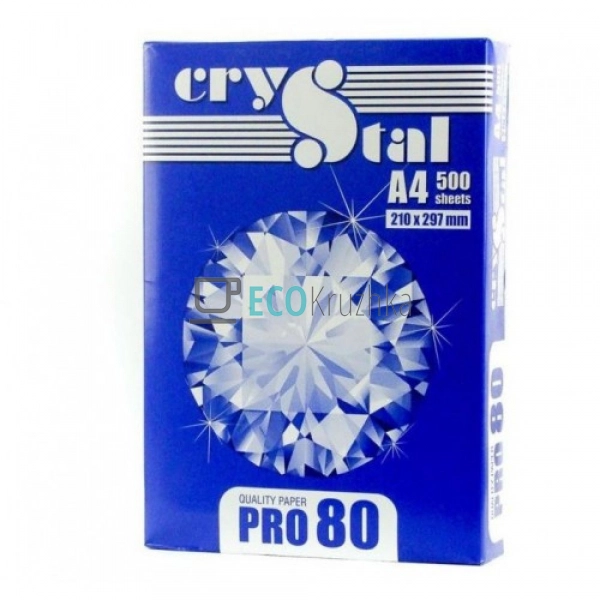 Папір Офісний CRYSTAL PRO А4 80 Г/М2 500 листків