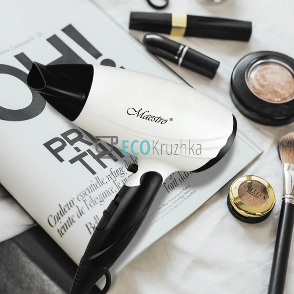 Дорожній фен Maestro MR-208-WHITE