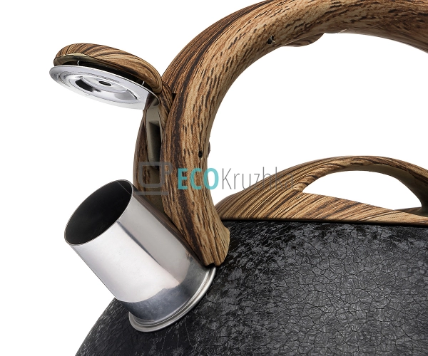 Чайник зі свистком з нержавіючої сталі бакалія кришка ко ...