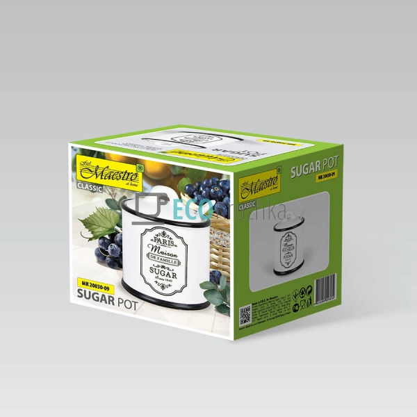 Цукорниця з ложкою 300 мл Maestro MR-20030-09 Цукорниця з ложкою 300 мл Maestro MR-20030-09