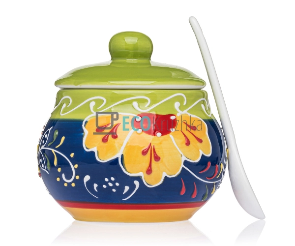 Цукорниця з ложкою Maestro MR-20007-09 Цукорниця з ложкою Maestro MR-20007-09