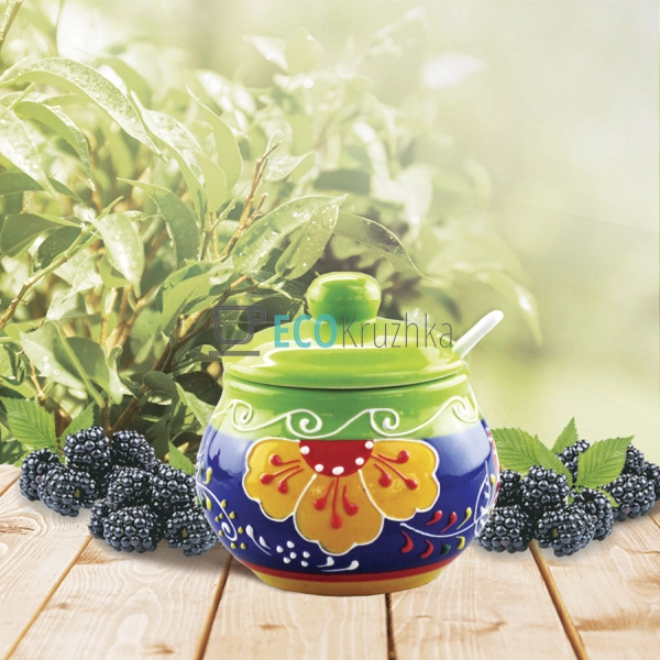 Цукорниця з ложкою Maestro MR-20007-09 Цукорниця з ложкою Maestro MR-20007-09