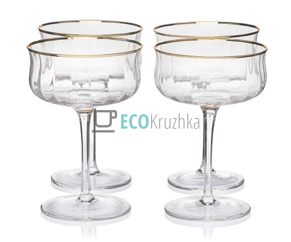 Набір келихів 4шт для шампан ...