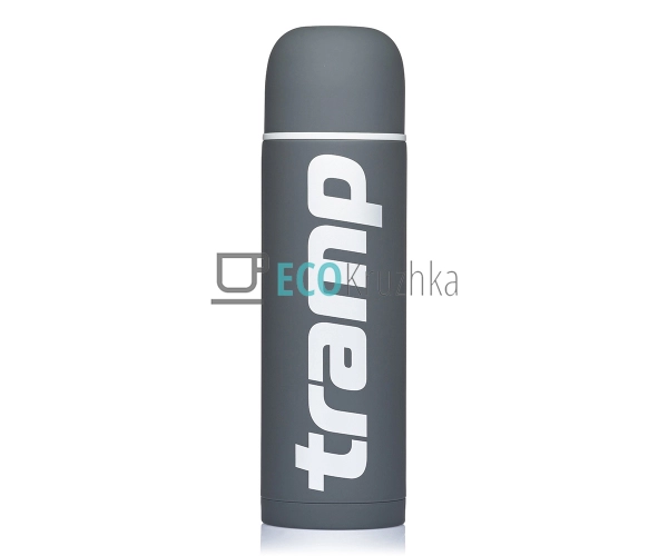 Термос Tramp Soft Touch 1200 мл Сірий TRC-110-grey