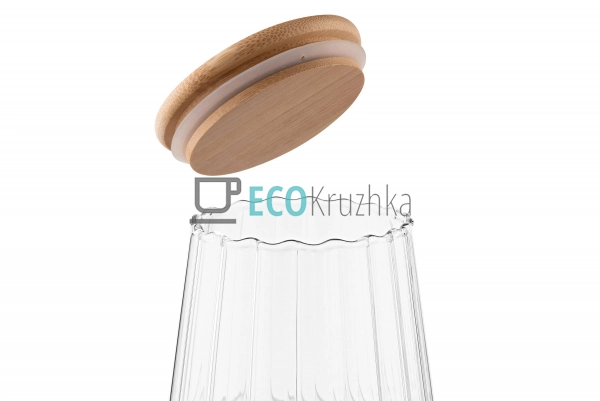 Ємність для сипких продуктів Ребриста 650 мл Ardesto AR1 ...