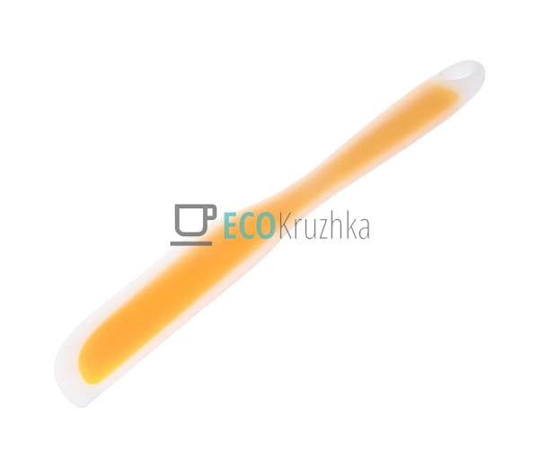 Лопатка-ніж Силіконова Maestro Жовтий MR-1180