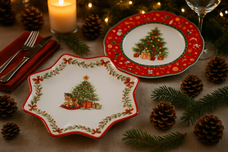 Новорічні тарілки вже в магазині! Підготуйте свій святковий стіл разом з Ecokruzhka! 🎅